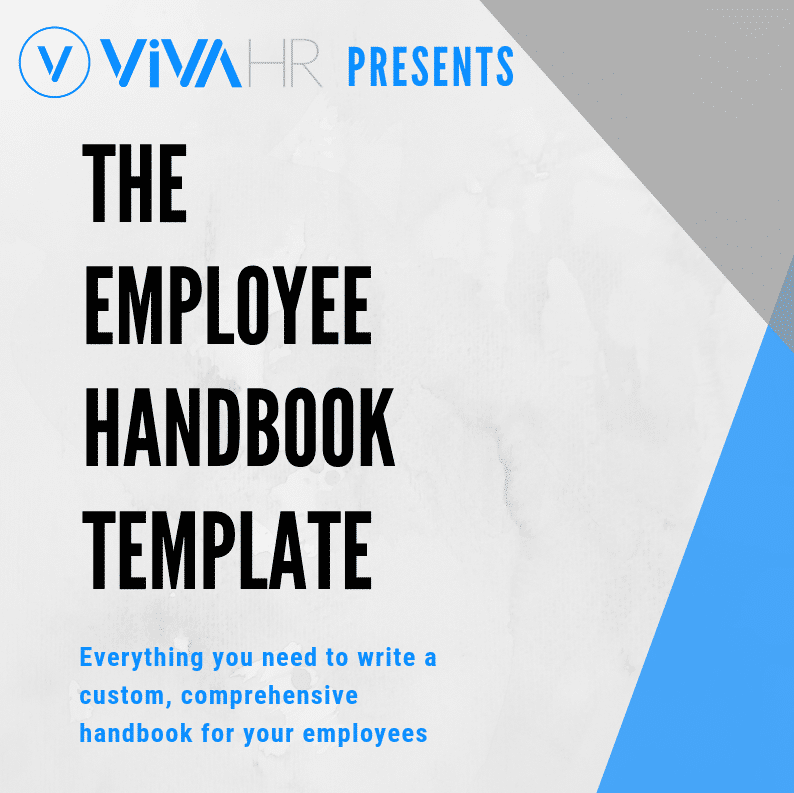 employee handbook template