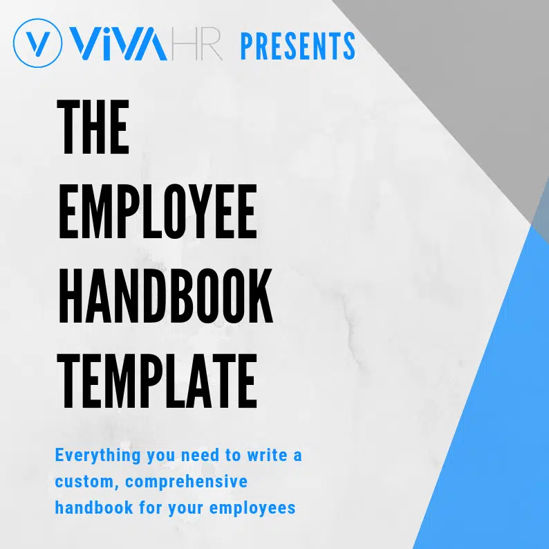 employee handbook template