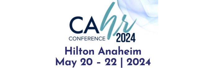 2024 California Hr Conference By Pihra Cahr24