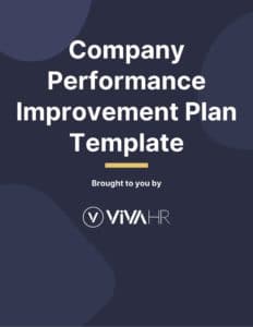 Download Company Performance Improvement Plan Template