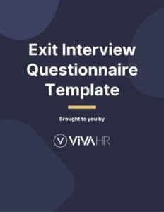 Download Exit Interview Questionnaire Template
