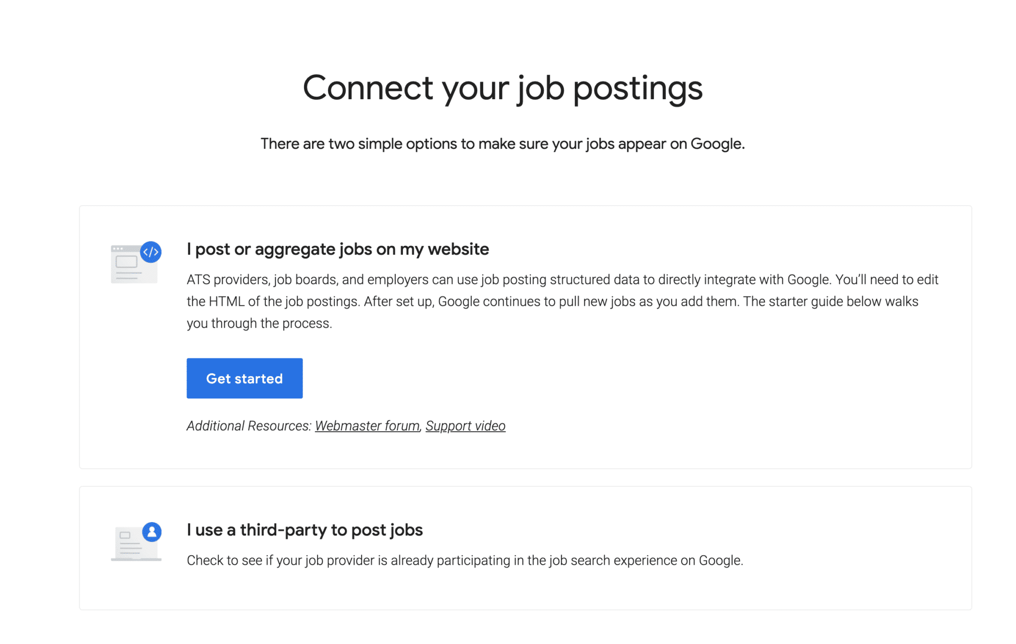 Connect Your Job Postings