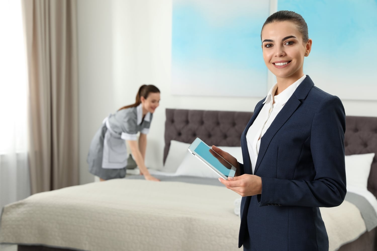 Is a housekeeping supervisor?