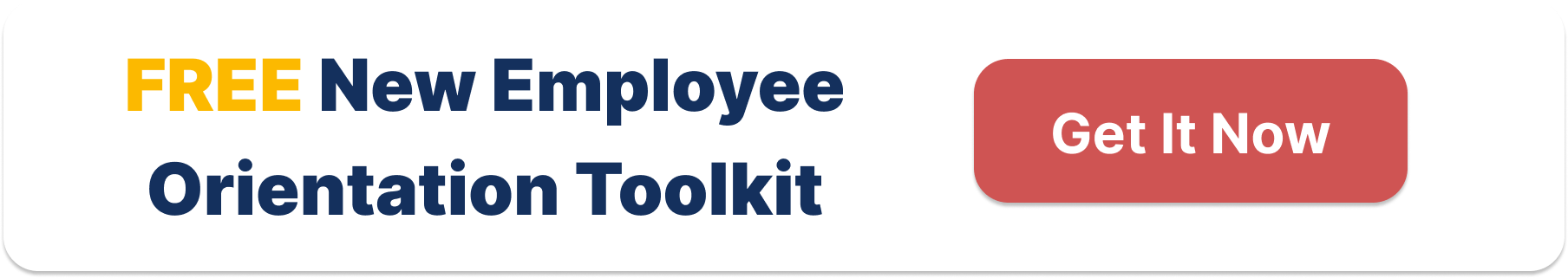 Employee Orientation Ebook