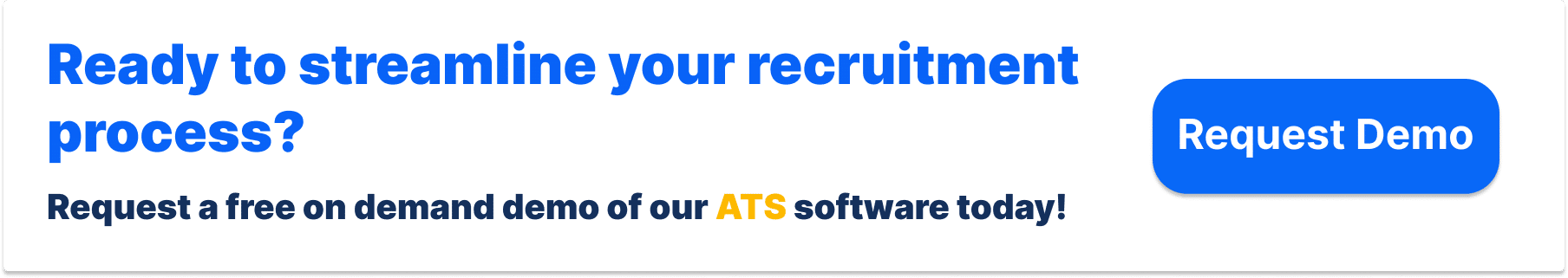 streamline your small business recruitment with our ATS