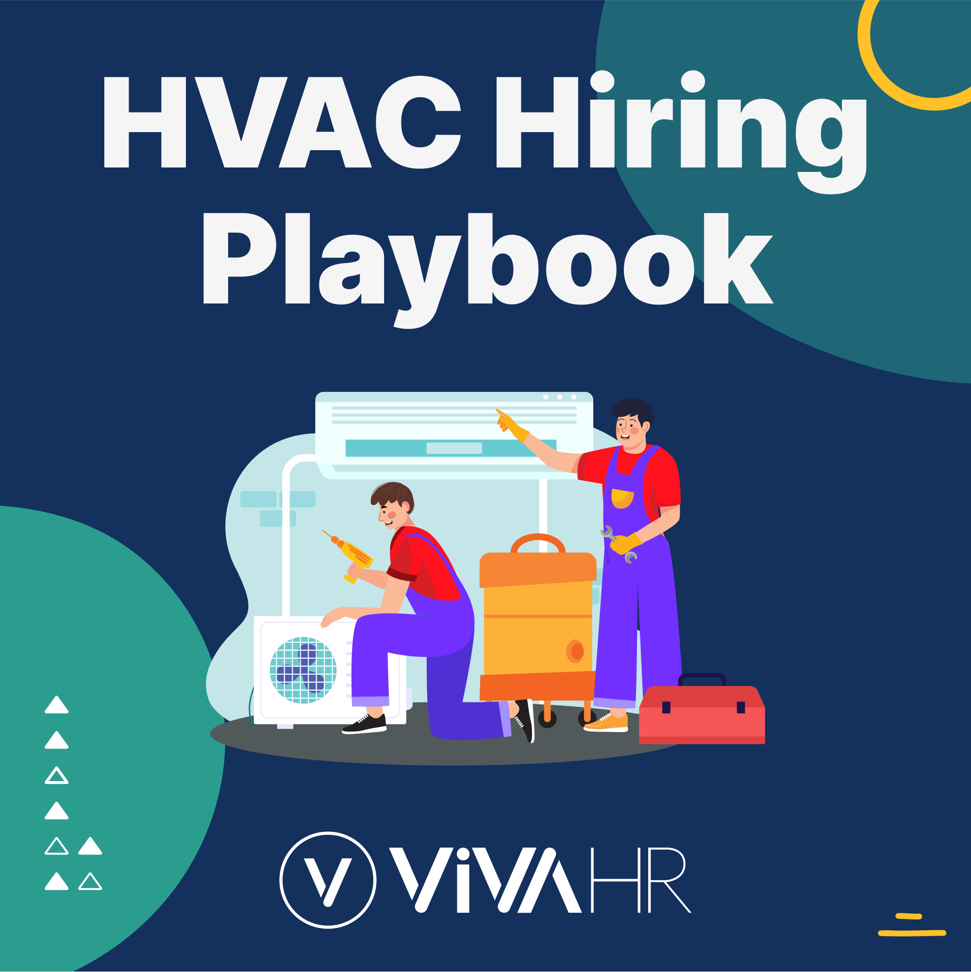 Hvac Hiring Playbook By Vivahr Ebook Cover