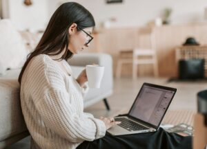 Image Showing Technical Writer Working on laptop