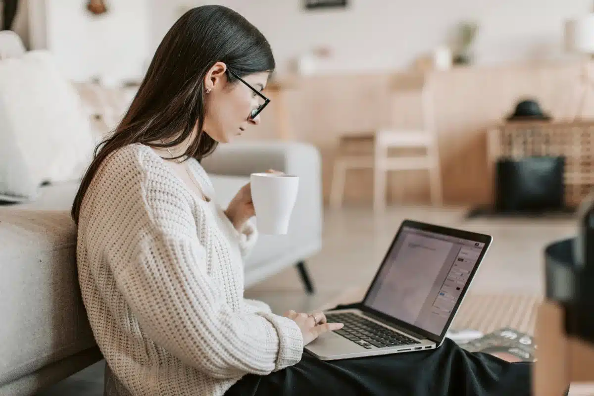 Image Showing Technical Writer Working on laptop